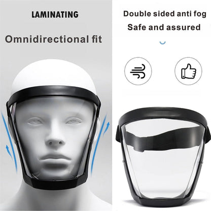 Anti-Fog Transparent Full-Face Mask