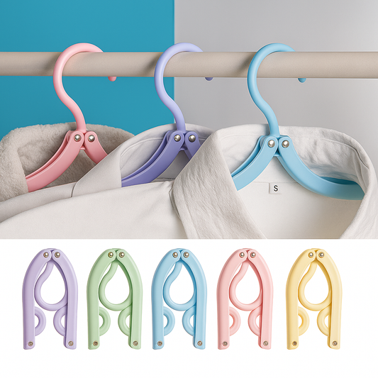 Portable Folding Clothes Hangers