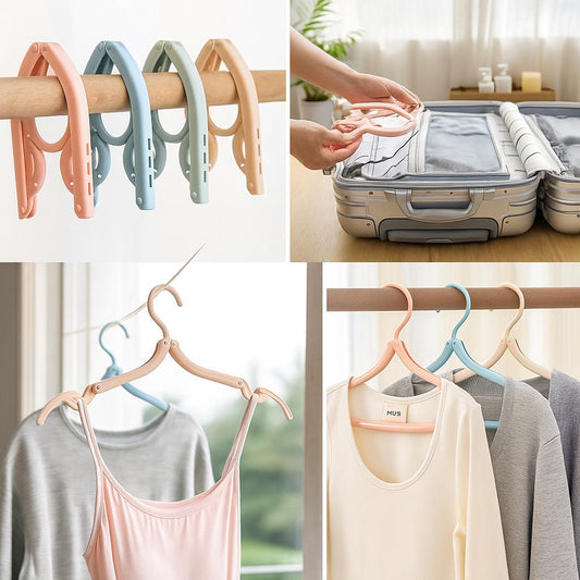 Portable Folding Clothes Hangers