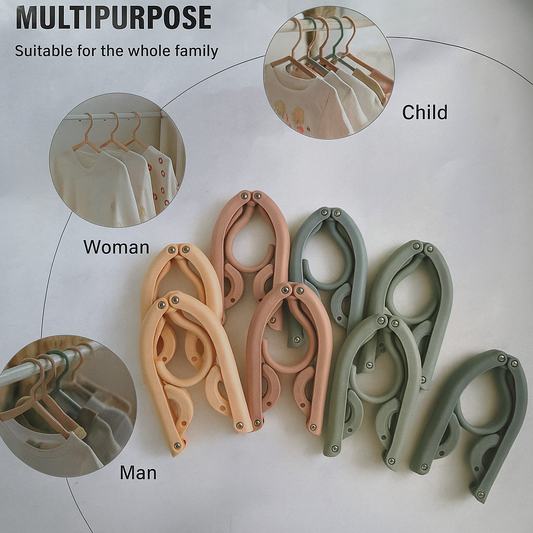 Portable Folding Clothes Hangers
